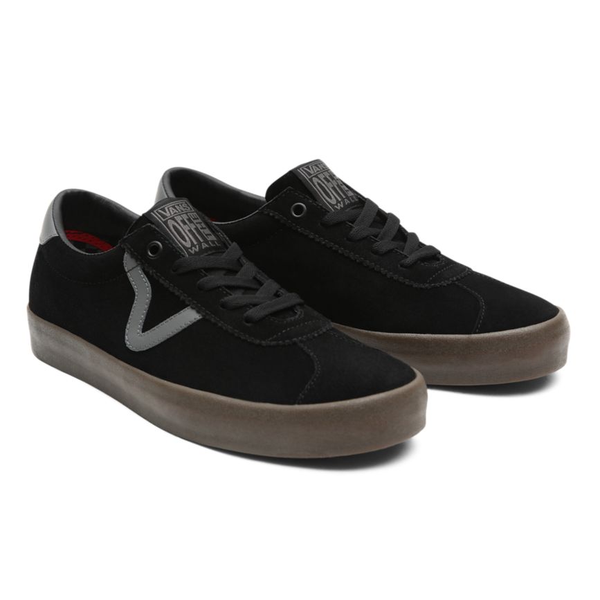 Men's Vans Skate Sport Skate Shoes India Online - Black [PJ2975084]